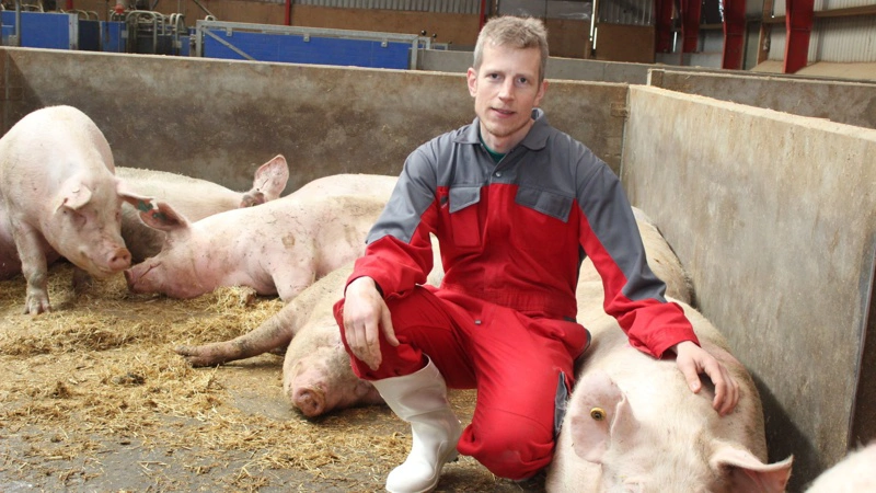 - Vi producerer noget, der er livsvigtigt, understreger Jeppe Bloch Nielsen, der mener, det er en vigtig pointe, der tit overses i debatten. Arkivfoto: Anne Wolfenberg