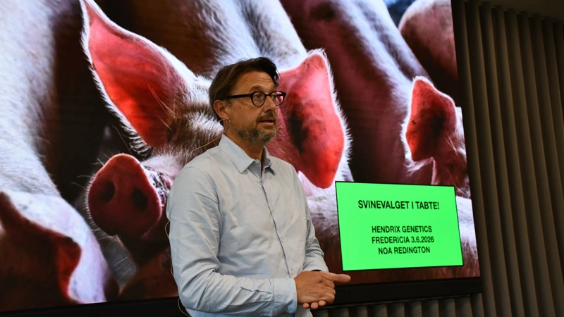 - Tag ikke fejl af det signal, der ligger i det fra Christiansborg, lød det fra Noa Redington om det faktum, at landbruget som erhverv ikke længere har et ministerium. Fotos: Camilla Bønløkke