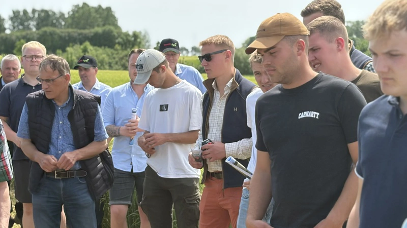 Velbesøgt marktræf i sidste uge arrangeret af Velas og Danish Agro og hvor blandt andet de kommende kornpriser blev kommenteret. Fotos: Henriette Lemvig