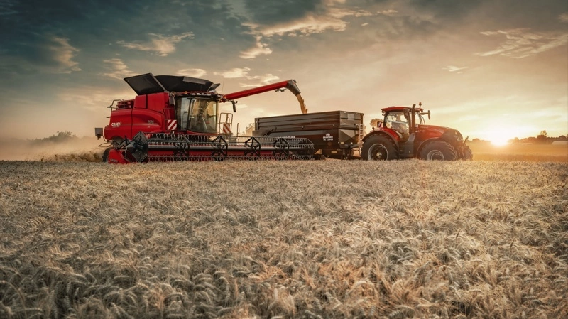 Teknologierne fra de større modeller drypper nu ned i Axial-Flow 6160 og 7160. Fotos: Case IH