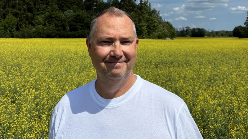 DLG-ejede Svenska Foder får ny adm. direktør i 2027 i form af Peter Annas (på fotoet), når Carsten Klausen efter 20 år giver stafetten videre. Foto: DLG Group