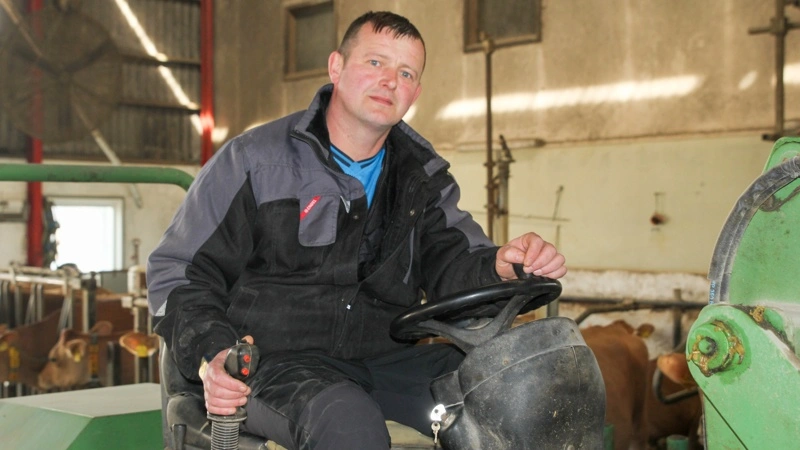 Slava Kreitor, der kom til Danmark i 2007 fra Ukraine og i dag driver Balslev Østergård med 175 køer, er vært ved Fynsk Jerseys grillfest den 4. august. Arkivfoto: Henriette Lemvig