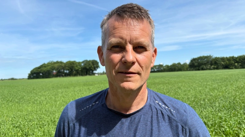 - Jeg kan høre på mine kolleger, at mange overvejer at forlade støttesystemet, fortæller den vestjyske landmand Thomas Jensen. Fotos: Christian Ingemann