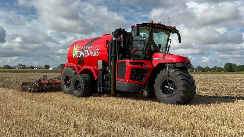 Den nye Vervaet Hydro Trike 3.0 demonstreres den 4. og 5. august ved Ølgod og Toftlund, hvor interesserede kan opleve maskinen i praktisk markarbejde. Foto: Valtec