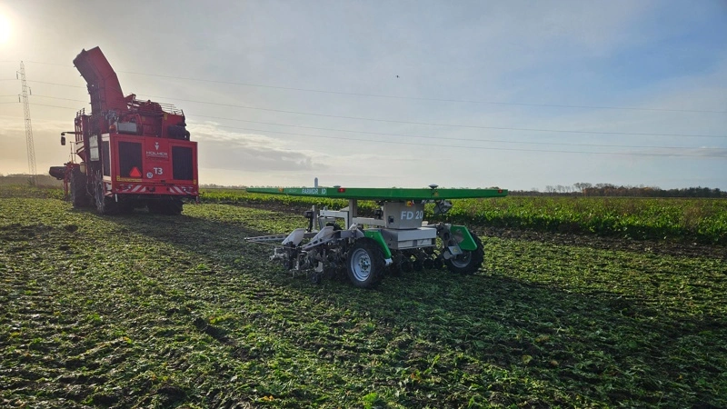 FarmDroid dropper USA-satsningen, fordi amerikanske landmænd har adgang til mere kemi, som svækker robotternes business-case. Arkivfoto