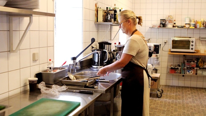 Salget af økologiske fødevarer til danske restauranter, kantiner og storkøkkener satte rekord i 2025. I alt blev der solgt økologiske varer for 3,9 mia. kr. til foodservice. Arkivfoto