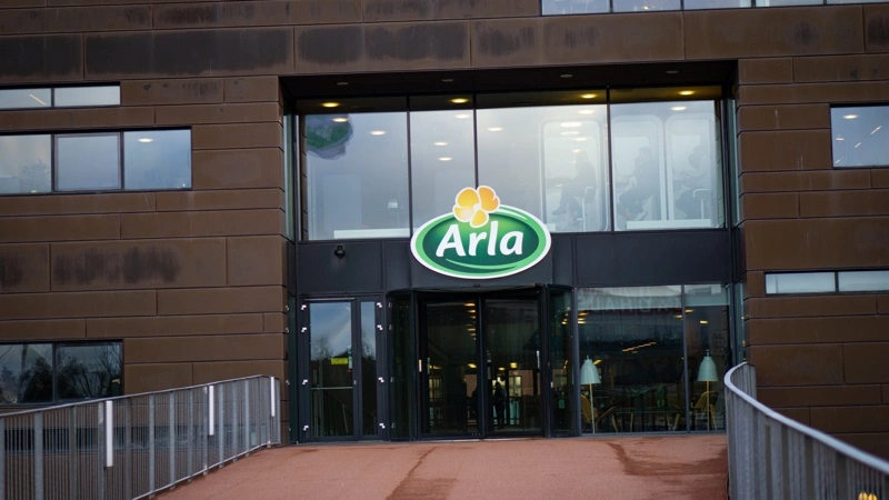 Arla er gået fra en sjetteplads til en fjerdeplads på Rabobanks årlige Top-20-liste. Arkivfoto: Victor Juul Grønbæk