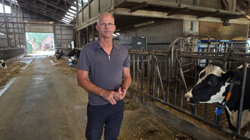 - Det virker ret uforståeligt, at der er så stor forskel i kvælstofreguleringerne i de to ellers ret ens lande, fastslår hollandske Erik Luiten, som driver landbrug både i Danmark og Holland. Fotos: Jørgen P. Jensen