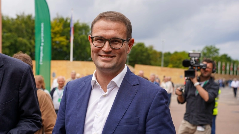 - Det er sund fornuft, at vi for en kort periode undtager arealer med grøntsagsproduktion fra den nye kvælstofreguleringsmodel, siger Minister for Natur og Dyrevelfærd, Christian Rabjerg Madsen (S). Foto: Victor Juul Grønbæk