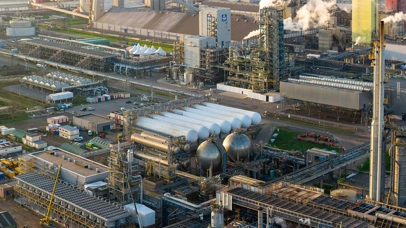 Yaras nye CCS-anlæg kan fange 800.000 ton CO2 årligt og øge udbuddet af gødning med lavere klimaaftryk. Foto: Yara