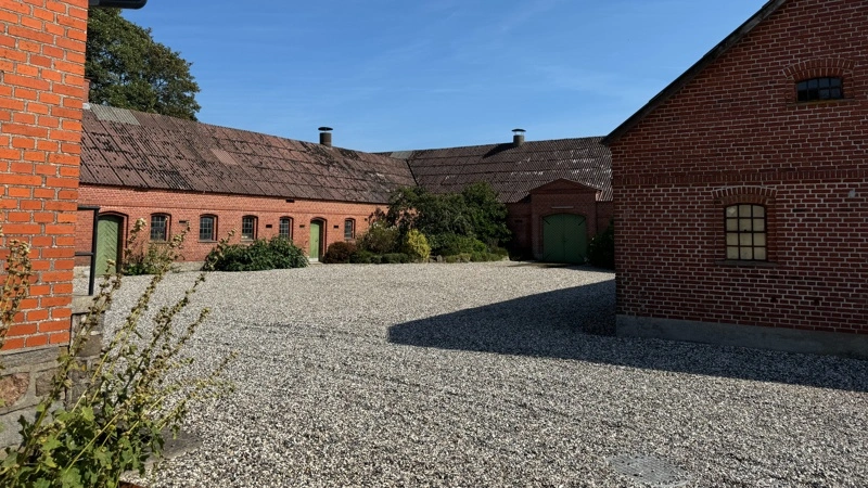 Når septembers himmel af og til bliver mere grå end blå, kan gårdspladsen hurtigt bevæge sig mod nuancer af grøn. Derfor er det ifølge Ecostyle oplagt at ukrudtsbekæmpe i gårdspladsen netop nu. Arkivfoto: Kasper Stougård