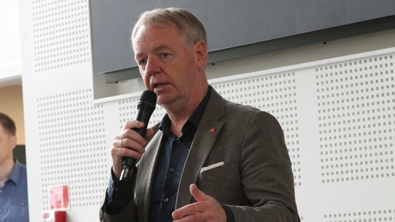 Da Danske Svineproducenter afholdt krisemøde i juni måned, var Niels Duedahl blandt talerne. SIden har han taget kontakt til dyrevelfærdsminister Christian Rabjerg Madsen for at få detailledet ind som en del af grisefirparten. Arkivfoto: Anne Wolfenberg