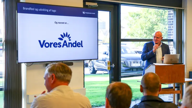 Vestjyllands Andel og Hornsyld Købmandsgaard samles under navnet Vores Andel med ambitioner om større vækst og investeringskraft. Foto: Vores Andel