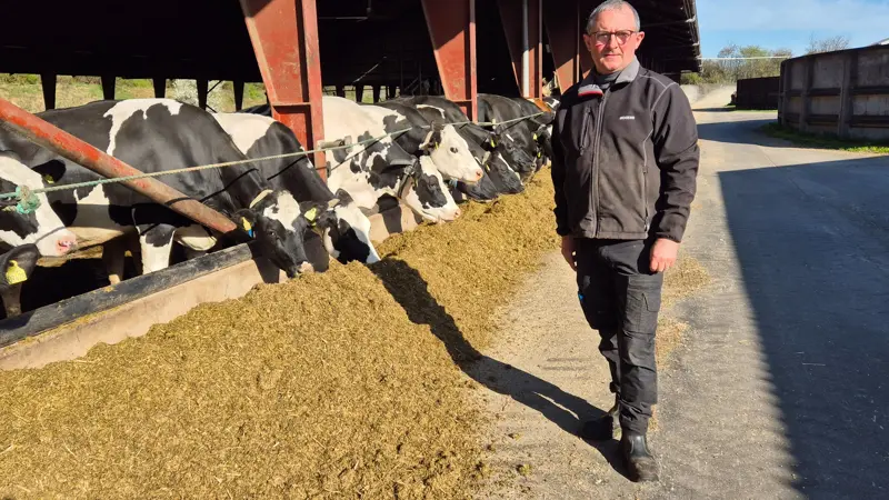 Mogens Hjort Jensen, formand for Djursland Landboforening, bakker op om den grønne omstilling, men advarer mod at ændre landbrugets vilkår hurtigere, end bedrifterne kan nå at tilpasse sig. Arkivfoto: Tenna Bang