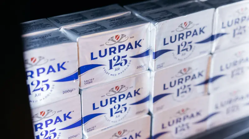 I 1999 blev Lurpak Storbritanniens bedst sælgende smørmærke. 97 procent af produktionen finder sted på Arlas mejeri i Holstebro. Foto: Arla