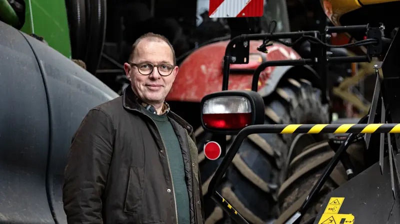Ifølge Martin Hjort Jensen er målet med at være til stede på Agromek at gøre det lettere at komme i dialog med organisationen og få svar på de spørgsmål, der fylder lige nu. Foto: Niels Hougaard/L&F