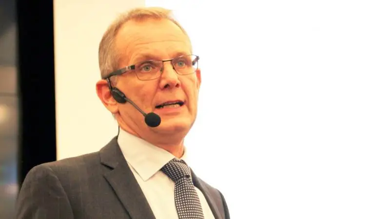 - Der er ingen tvivl om, at vi her har ramt et behov i markedet, som kunderne har taget godt til sig, siger Niels Peter Ravnsborg, direktør i Agrovi. Foto: Jesper Hallgren