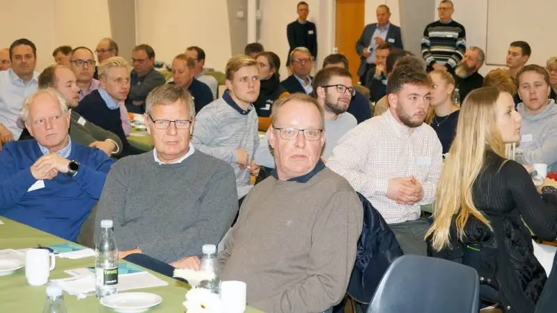 Knap 200 hørte om blandt andet grøn finansiering til konferencen på Landbrugsskolen Sjælland i Høng.