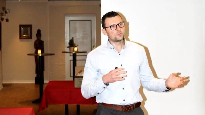 Steffen Blume, økologichef hos DLG, kan konstatere, at mængden af økologiske afgrøder er vokset eksplosivt. Fotos: John Ankersen