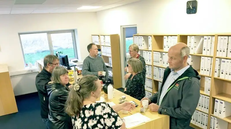 Mange lagde vejen forbi, da Landbrugsrådgivning Syd holde åbent hus i alle seks afdelinger. Billedet hér er fra Landbrugsrådgivning Syds kontor i Vejle, hvor folk kom forbi i en jævn strøm på Åbent Hus dagen.