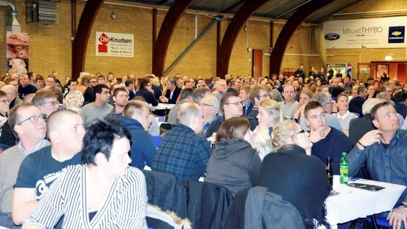 Porcus Svinefagdyrlæger inviterer alle interesserede svineproducenter til årsmøde tirsdag den 4. februar i Vissenbjerg Hallerne. Arrangementet med faglighed og gratis mad plejer at tiltrække godt 500 deltagere. Arkivfoto