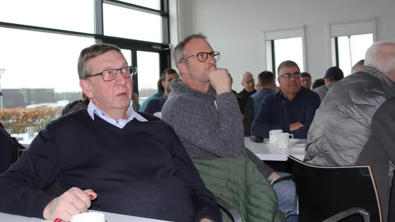 Godt 50 landmænd lyttede interesseret, da Sagro afholdt fagligt møde for kartoffelavler. Fotos: Henriette Lemvig.