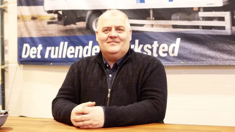 Henrik Overgaard, Maskinrep, havde overblikket fra sin sædvanlige plads på Agro Nord.