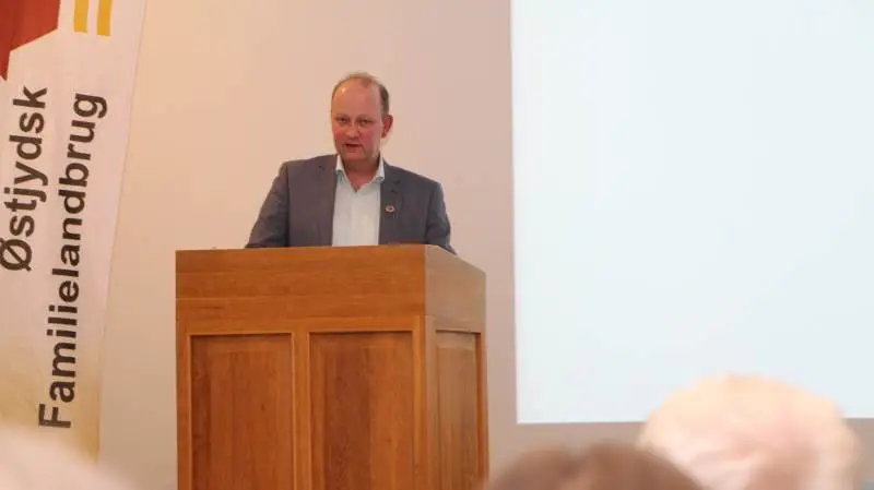 Niels Jørgen Thomsen havde klimaet som et af hovedemnerne i forbindelse generalforsamlingen i Østjydsk Familielandbrug.