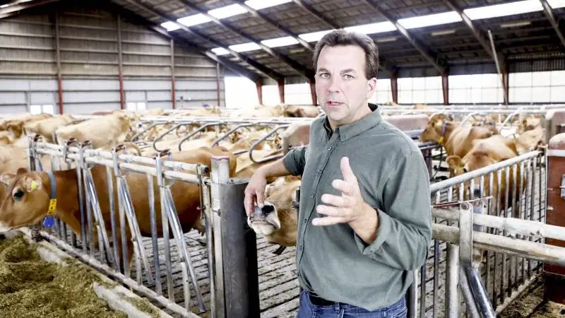 - Biogas skal være en fornuftig forretning for alle, pointerer mælkeproducent Peter Høj, der er næstformand i Sammenslutningen af landbrugets Biomasseleverandører. Foto: Erik Hansen