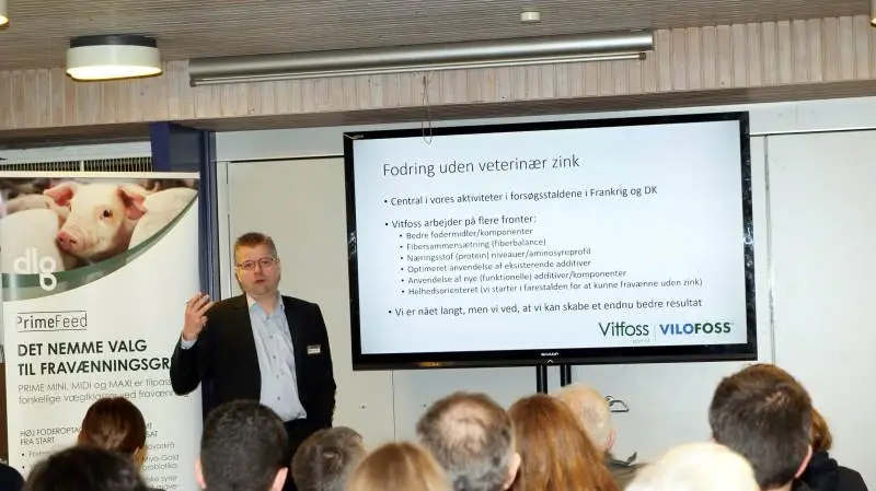 Det er vigtigt at kontrollere, at nye løsninger uden zink også kan fungere under praktiske produktionsforhold, hvorfor LoZn-konceptet ifølge Jacob Dall fra Vilofoss også har været anvendt på mere almindelige vilkår gennem tre måneder i en større smågrisebesætning.