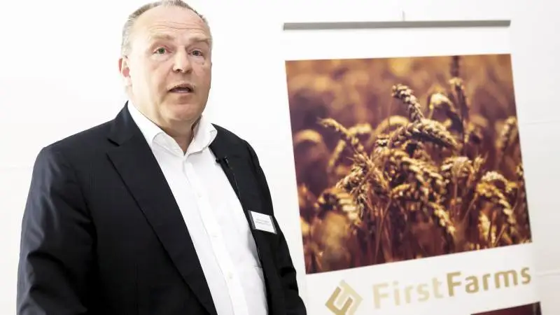 Bestyrelseformand i FirstFarms, Henrik Hougaard, kommer til at forestå generalforsamlingen i FirstFarms via webcast. Arkivfoto