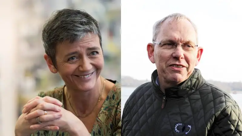 Margrethe Vestager er en af de fem kommissærer, som L&F-formand Martin Merrild har sendt brev til med advarsler om konsekvenserne ved biodiversitetsstrategi.