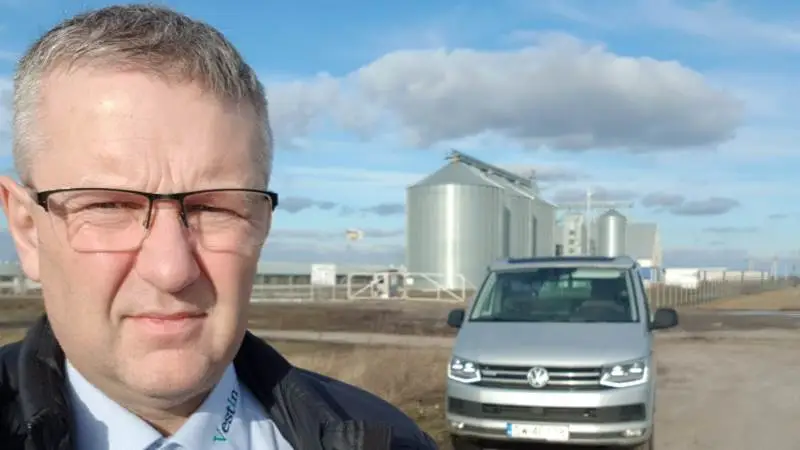 Bjarne Vest har fået særlig tilladelse fra de polske myndigheder til at køre rundt i Polen og rådgive om biosecurity på store polske svinebedrifter. Foto: VestIn