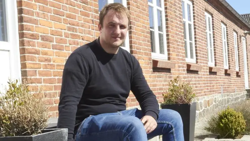 Mathias Hedegaard er 28 år og ejer af Enegaarde ved balle på Djursland.