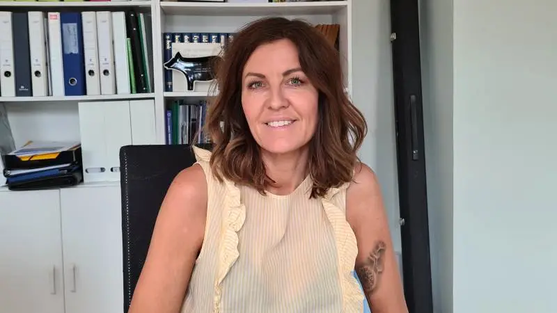 Henriette Ergemann er glad for den modtagelse, som Røsnæs Duroc-kødet har fået.