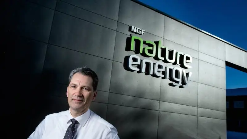 Ole Hvelplund, direktør i Nature Energy, er glad for den aftale, som biogasselskabet har indgået med Shell. Foto: Jesper Balleby