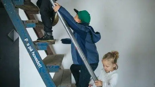En besøg på en gård kan være en stor og lærerig oplevelse, men især børn kan nemt komme galt afsted. Foto: Topdanmark.