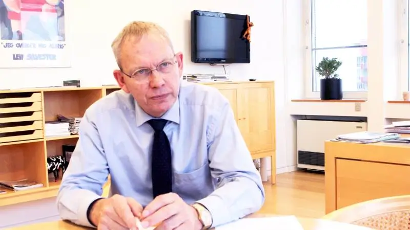 - Vi skal handle med hinanden. Det bliver vi dygtigere og rigere af, fortalte formanden for Landbrug & Fødevarer, Martin Merrild, forleden på et møde for mælkeproducenter. Arkivfoto: Lasse Ege Pedersen