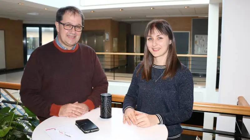 Nataliia Kharchenko, ledelses- og rekrutteringskonsulent og Jens Skov Rasmussen, ledelses- og rekrutteringskonsulent fortæller, at Velas’ afdeling for rekruttering for nylig har fået et nyt samarbejde op at stå med et stort rekrutteringsbureau i Ukraine.