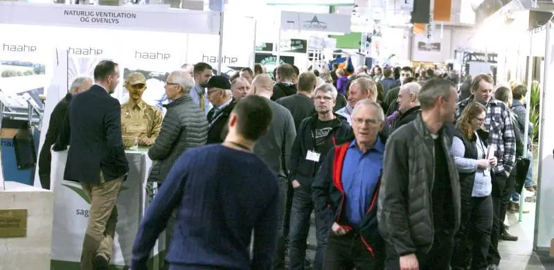 Med knap 5.800 besøgende blev der tidligere på året sat besøgsrekord for NutriFair. Nu er 2021-udgaven af fagmessen blevet flyttet – fra januar til maj. Foto: Erik Hansen