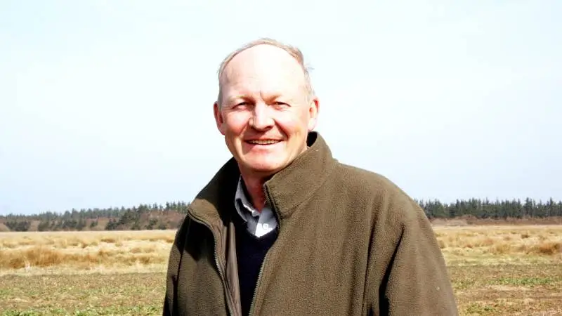 Flemming Fuglede Jørgensen, formand for Bæredygtigt Landbrug havde tidligere sagt, at Mogens Jensen ikke var helt tosset, når han kom fra Mors. Men nu har piben fået en anden lyd. Arkivfoto