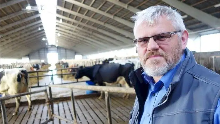 Kjartan Poulsen, formand for Landsforeningen af Danske Mælkeproducenter.