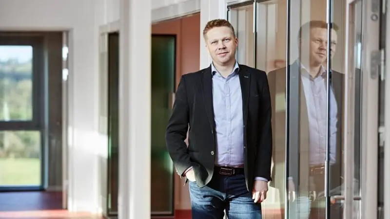 Niels Langkjær kan glæde sig over, at AB Neo, der tidligere var kendt under navnet "Agilia", leverede et driftsresultat på 27,2 millioner kroner mod 14,1 millioner kroner året før. | Foto: Daniel Bank.