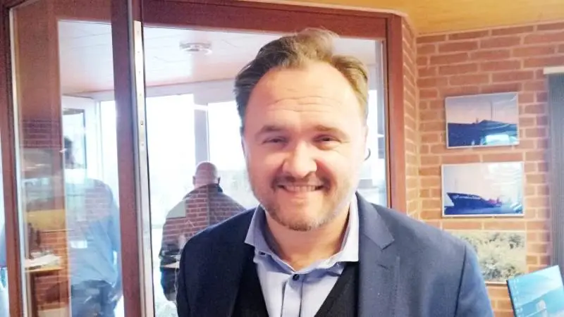 Energi- og klimaminister Dan Jørgensen mener, at hvis man ikke sørgede for en gasledning til Lolland-Falster, ville op mod 1000 arbejdspladser være i fare på Sydhavsøerne. Foto: Henning K. Andersen