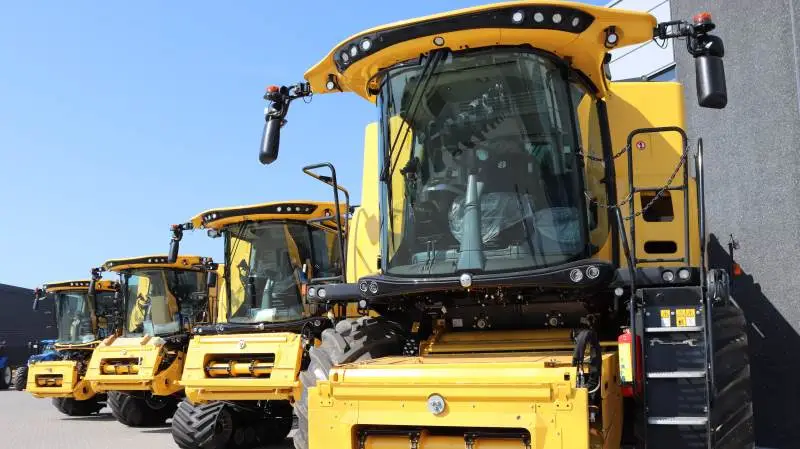 Salget af New Holland mejetærskere har bidraget til den rekordstore omsætning, som Johs Mertz har oplevet i 2017/18.