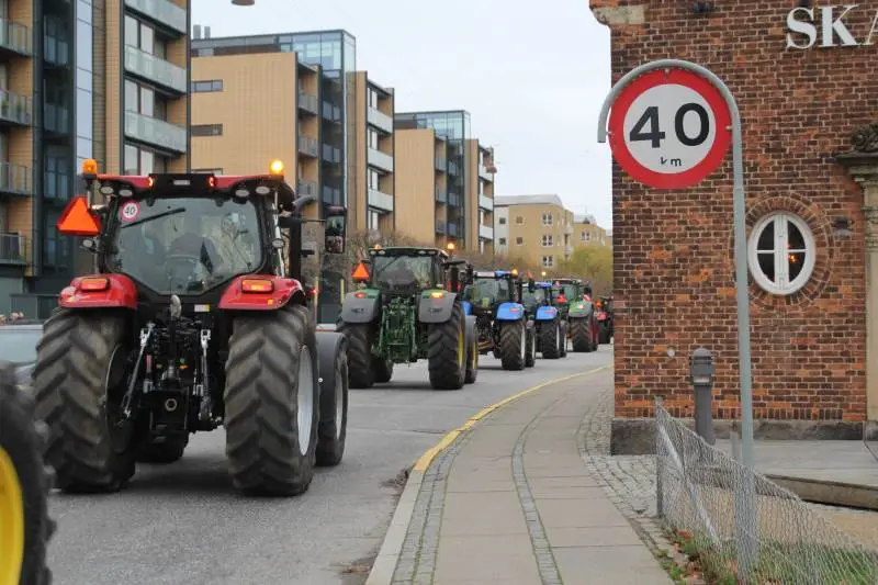 Peter Kiær var i efteråret bannerfører for traktordemonstrationer, som igen kan komme på tale, hvis forholdene for de danske landmænd bliver »for røde«. Foto: Jesper Hallgren