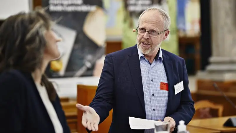 Steen Nørgaard Madsen, formand for Mejeriforeningen, er ikke bekymret for konkurrencen fra plantedrikke og andre plantebaserede fødevarer. Foto: Andreas Hagemann Bro
