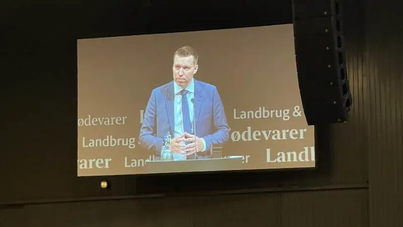 Formand Søren Søndergaard beklagede Danbred-sagen over for alle implicerede og slog på delegeretmødet i Herning fast, at L&F som storaktionær i Danbred skal lære af sagen. Foto: Jacob Lund-Larsen