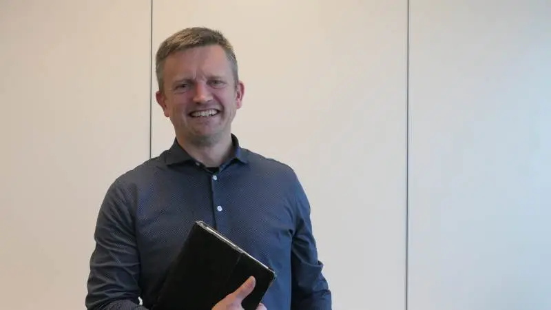 Søren Kræn Pedersen er klar med ordreblokken, hvis nye avlere vil deltage i en øget dansk proteinproduktion baseret på hestebønner. Foto: Bøje Østerlund.