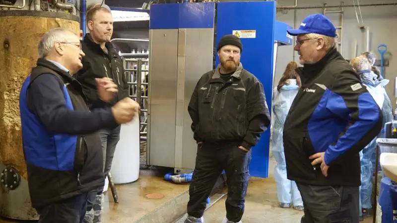 Mange lagde vejen forbi, da DeLaval havde inviteret til åben stald ved Ole og Søren Søndergaard, Løgstør. Fotos: Tenna Bang